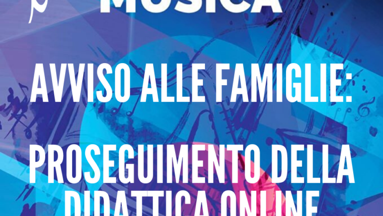 AI NOSTRI CARI ALLIEVI ED ALLE LORO FAMIGLIE