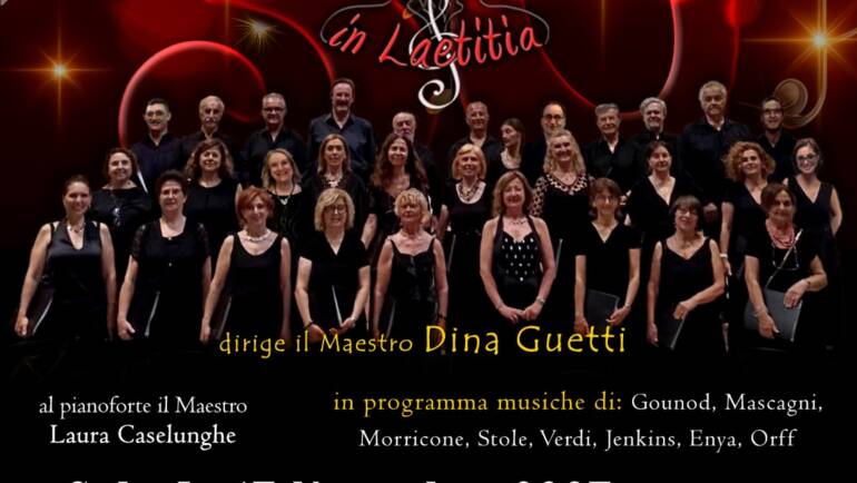 Trentennale del coro dell’ IMI Cantores in Laetitia